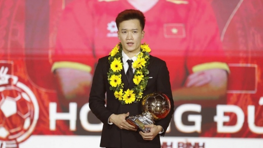 Hoang Duc wins third Vietnam Golden Ball as Dinh Bac claims Silver Ball